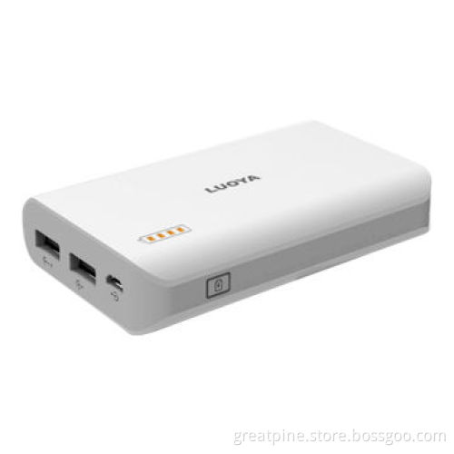 Samsung Battery Cell Power Bank for iPhone/Galaxy/Android Phone and Pad Series, with 7800mA Capacity
